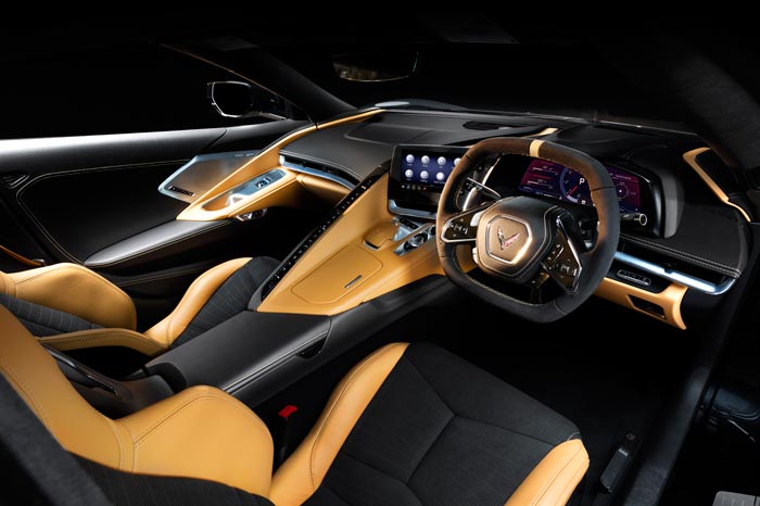 C8 Corvette RHD Interior