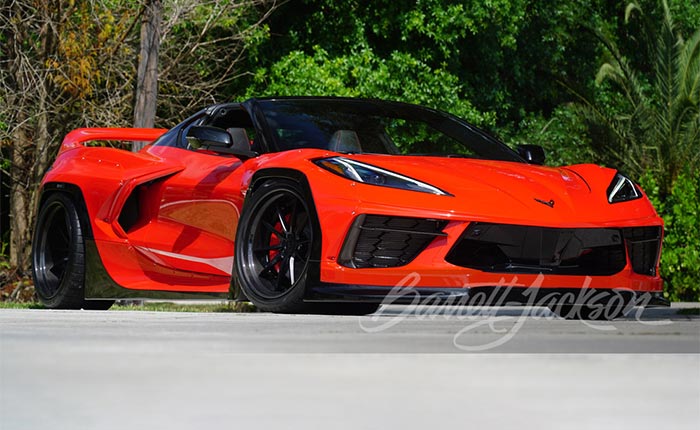 No Reserve Pandem Widebody C8 Corvette Could Be Yours at Barrett-Jackson Scottsdale