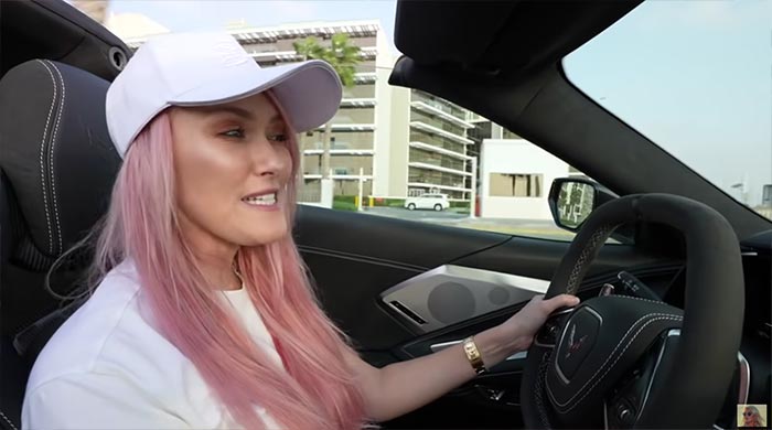 [VIDEO] Supercar Blondie is a Fan of the C8 Corvette